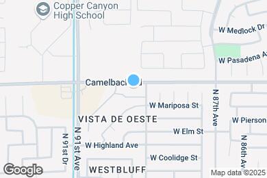 Map image of the property - 9003 W Elm St