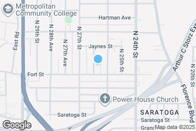 Map image of the property - 5315 N 26th St