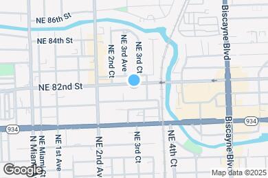Map image of the property - 340 NE 82nd St