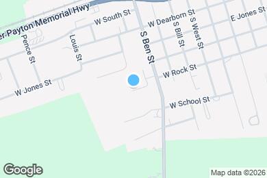Map image of the property - 871 W Rock St