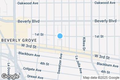 Map image of the property - 107 Sweetzer Ave