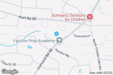 Map image of the property - 1145 Berkley Dr SE