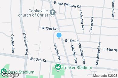 Map image of the property - 1502 N Dixie Ave
