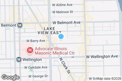 Map image of the property - 720 W Barry Ave