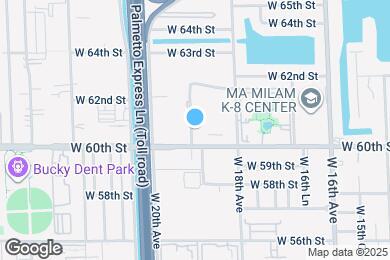 Map image of the property - 6055 W 19th Ave