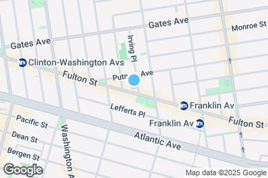 Map image of the property - FULTON STREET / Available Now – No Fee! Sp...