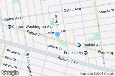 Map image of the property - FULTON STREET