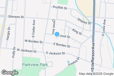 Map image of the property - 49 Stout St