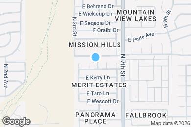 Map image of the property - 19238 N 5th St