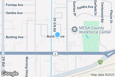 Map image of the property - 2943 Bunting Ave