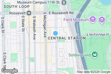 Map image of the property - 1235 S Indiana Ave