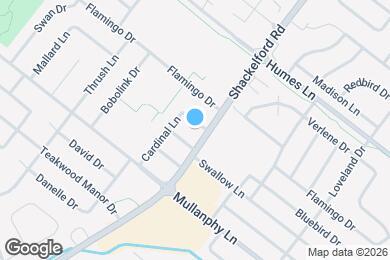 Map image of the property - 1820 Bluebird Dr