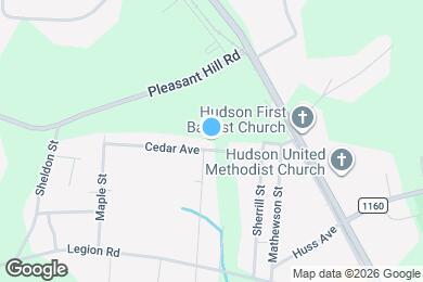 Map image of the property - 136 Cedar Ave