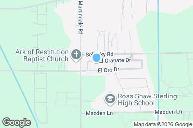 Map image of the property - 6122 El Granate Dr