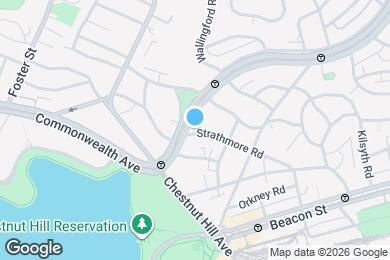 Map image of the property - 1846 Commonwealth Ave