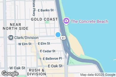Map image of the property - 1150 N Lake Shore Dr