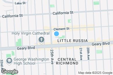 Map image of the property - 451 24th Ave