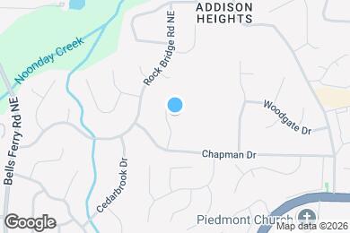 Map image of the property - 2900 Carrollton Ct