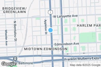 Map image of the property - 1900 Harlem Ave
