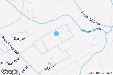Map image of the property - 389 Hillridge Dr