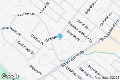 Map image of the property - 2014 Mantilla Ln