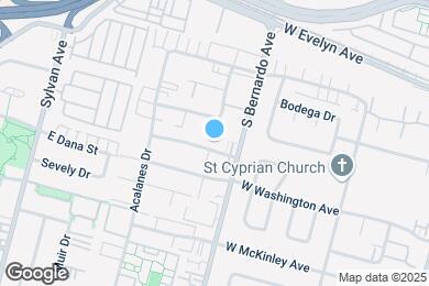 Map image of the property - 1223 Cortez Dr