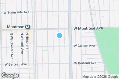 Map image of the property - 4321 N Paulina St