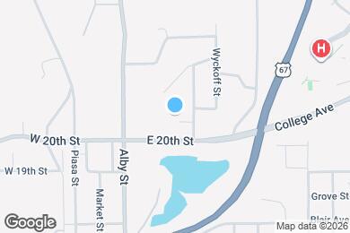 Map image of the property - 212 21st St