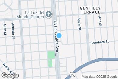 Map image of the property - 4607 Elysian Fields Ave