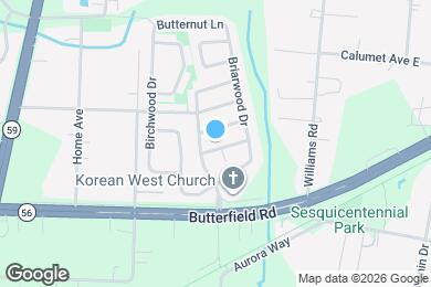 Map image of the property - 29W412 Thornwood Ln