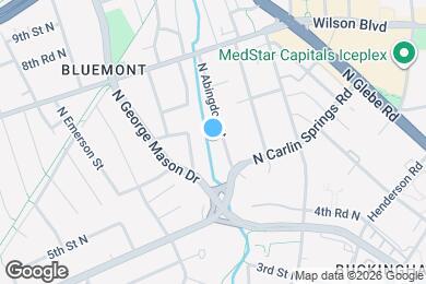 Map image of the property - 608 N Abingdon St