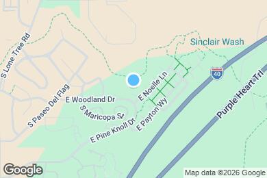 Map image of the property - 1310 E Trevor Way