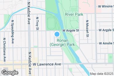 Map image of the property - 4931 N Whipple St