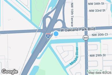 Map image of the property - 1150 NW 30th Ct