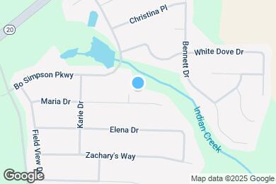 Map image of the property - 1204 Genelle Ct