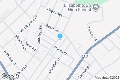 Map image of the property - 513 N Miles St