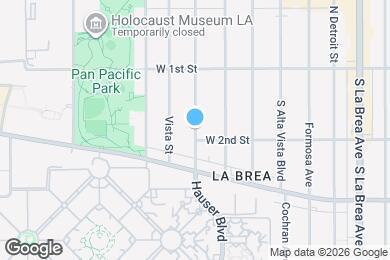 Map image of the property - 189 S Martel Ave