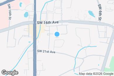 Map image of the property - 1110 SW 19th Pl