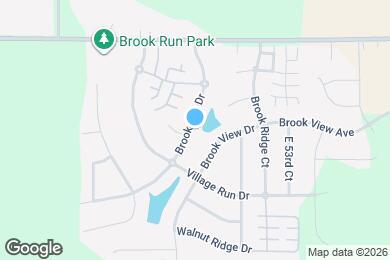 Map image of the property - 3523 Brook Run Dr