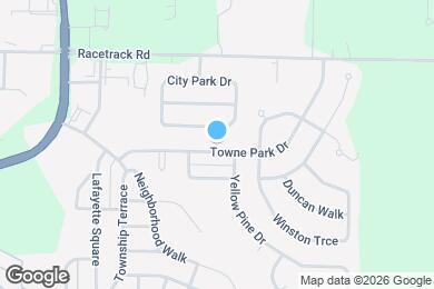 Map image of the property - 1990 Towne Park Dr