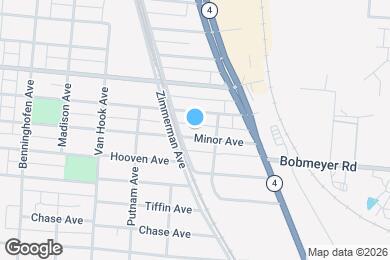 Map image of the property - 1122 Minor Ave