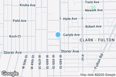 Map image of the property - 3304 W 44th St