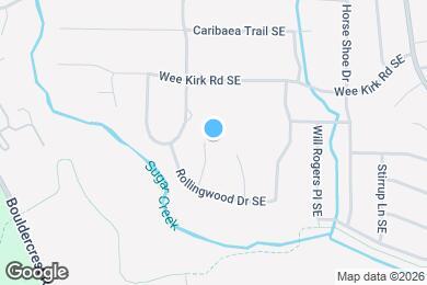 Map image of the property - Room in House on Rollingwood Ct SE