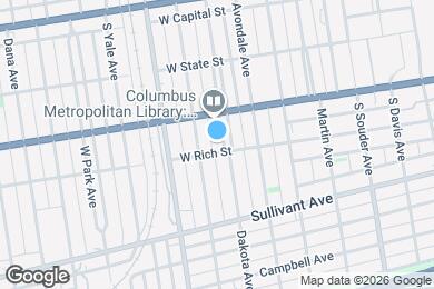 Map image of the property - 215 Dakota Ave