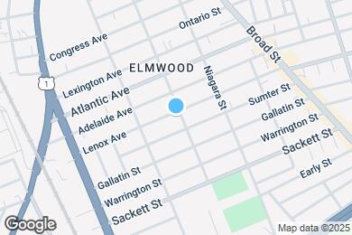 Map image of the property - 134 Lenox Ave