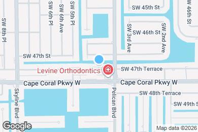 Map image of the property - 421 SW 47th Terrace