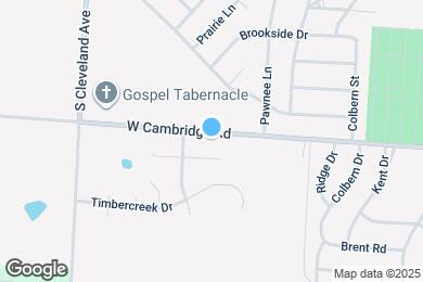 Map image of the property - 415 W Cambridge Rd