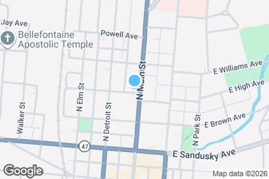Map image of the property - 401 N Main St