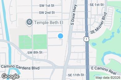Map image of the property - 601 SW 2nd Ave