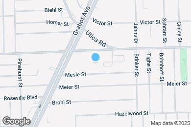 Map image of the property - 18431 Mesle St